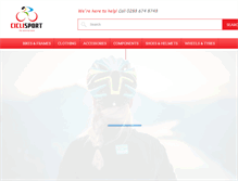 Tablet Screenshot of ciclisport.com